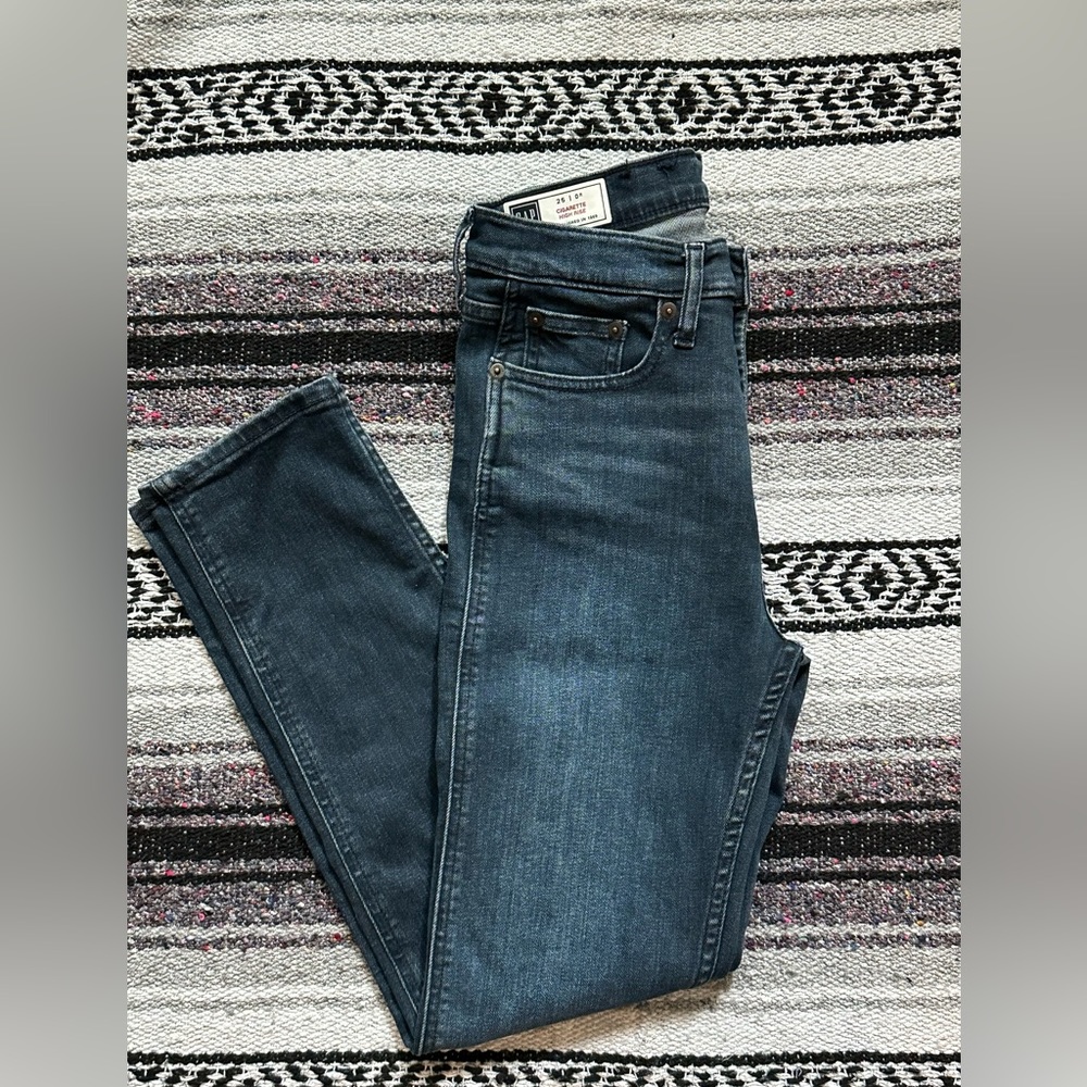 Gap Cigarette High Rise Jeans 25